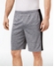 ID Ideology ID Men's Side Stripe 10" Knit Shorts, Created for Macy's